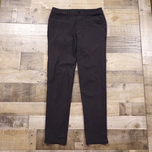 Lululemon ABC Pant Slim Warpstreme Men's 31 Black 31.5" Inseam - Picture 1 of 12